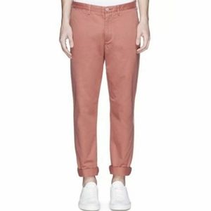 J.CREW Mens Urban Slim Fit Salmon Casual Chinos 32